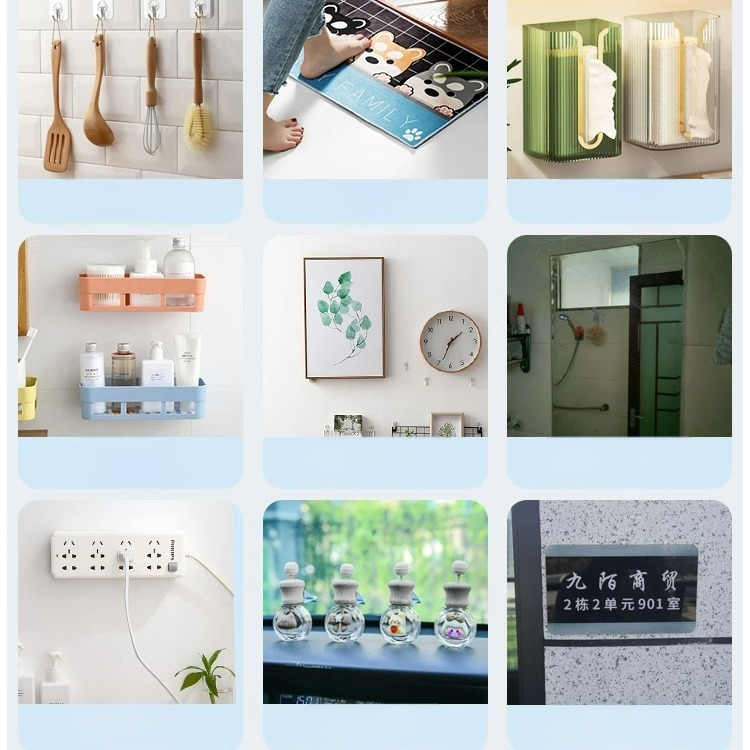 Bandă nano dublu-adezivă — Brand JIUMO; Material: acrilic; Montare: lipire; Lansare pe piață: 2023; Categorie produs: cârlig cu ventuză