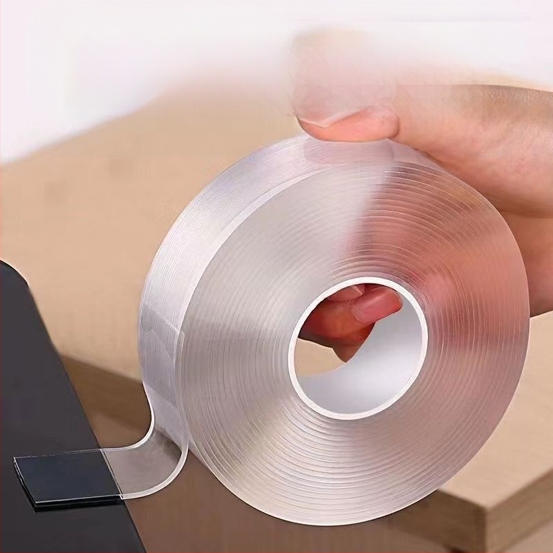 Bandă nano dublu-adezivă — Brand JIUMO; Material: acrilic; Montare: lipire; Lansare pe piață: 2023; Categorie produs: cârlig cu ventuză