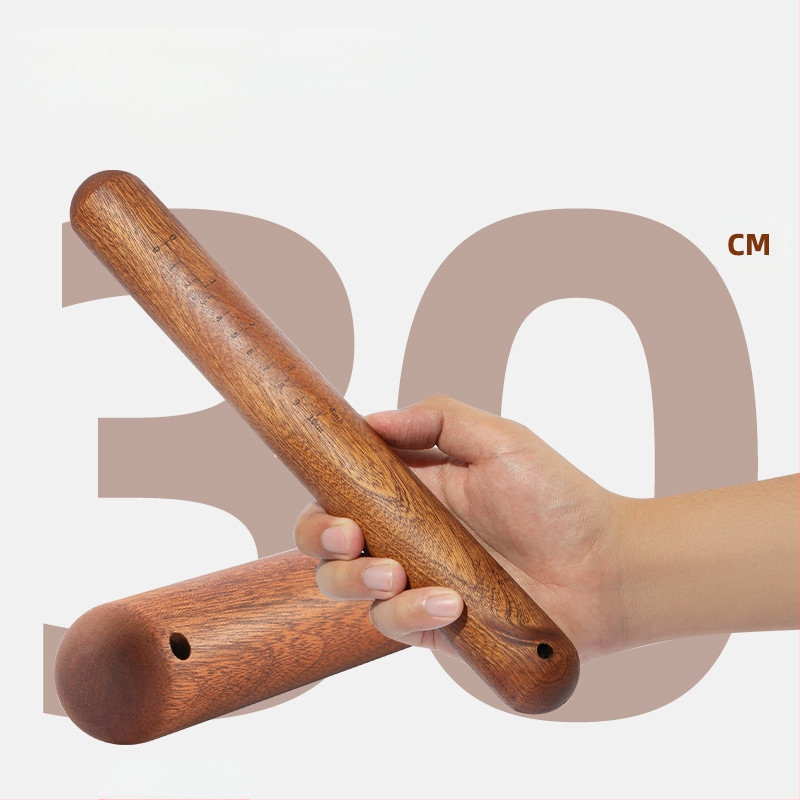 Valjak za tijesto od sandalovog drveta — Marka: Double Gun; Materijal: sandalovo drvo; Stil: Moderna jednostavnost; Set: 3 dijela