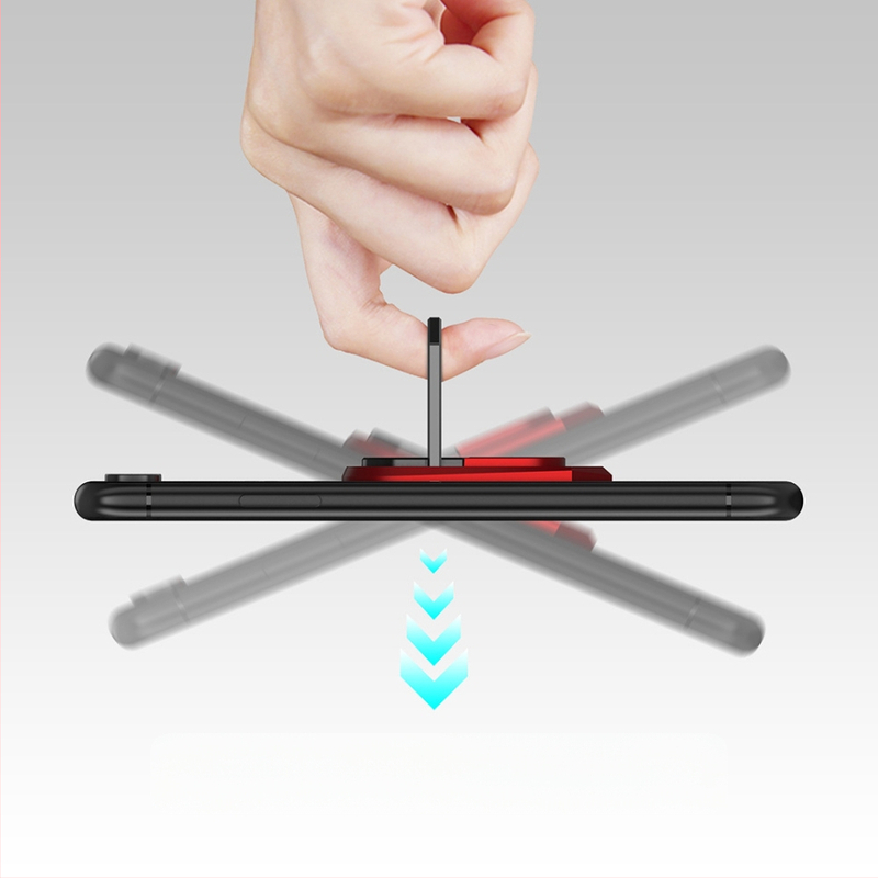 Yi Simi univerzálny držiak do auta na telefón s oporou v tvare kruhu, kovovo-plastová konštrukcia, vstrekované formovanie, kompatibilný so všetkými modelmi telefónov