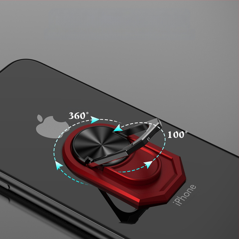 Yi Simi univerzálny držiak do auta na telefón s oporou v tvare kruhu, kovovo-plastová konštrukcia, vstrekované formovanie, kompatibilný so všetkými modelmi telefónov