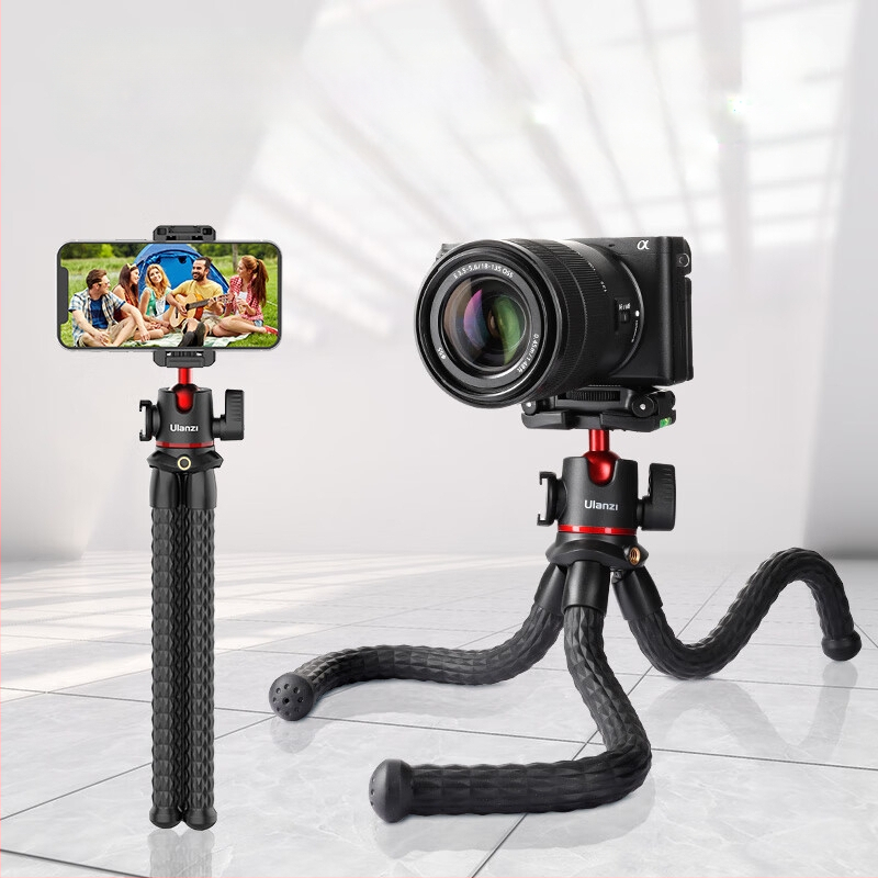 MT Series statīvs mobilajam tālrunim un kamerai, universāla saderība