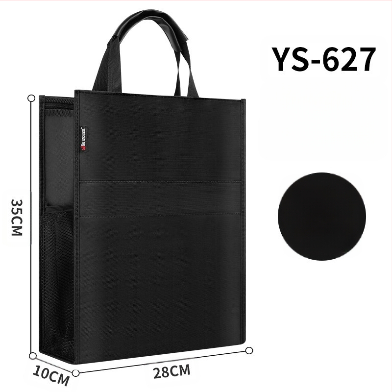 Geantă pentru documente, stil mini, material din mătase cu imprimeu floral, formă neobișnuită