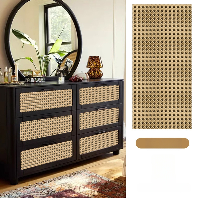 Rātas skapja durvju uzlīme, 3D vecmodīgs izskats, pašlīmējošs plēve stikla vitrīnai, 1 gab. (Pašlīmējošs, 3D vecmodīgs izskats, stikla vitrīnai, 1 gab.)