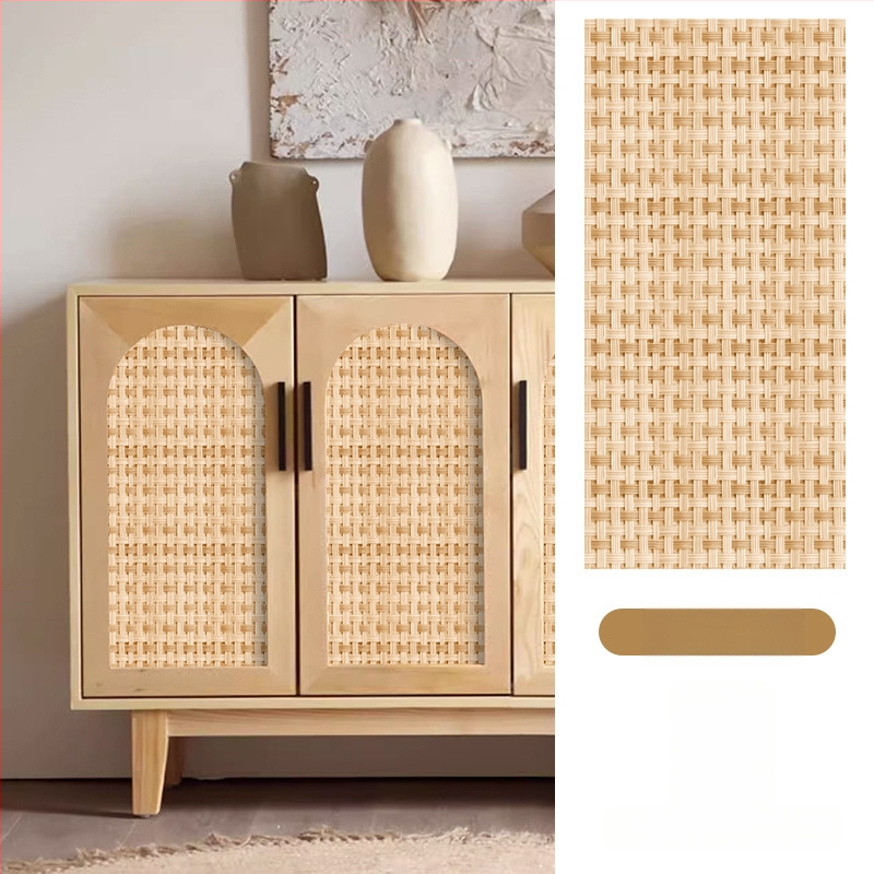 Rātas skapja durvju uzlīme, 3D vecmodīgs izskats, pašlīmējošs plēve stikla vitrīnai, 1 gab. (Pašlīmējošs, 3D vecmodīgs izskats, stikla vitrīnai, 1 gab.)