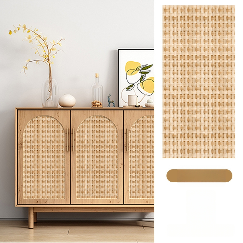 Rātas skapja durvju uzlīme, 3D vecmodīgs izskats, pašlīmējošs plēve stikla vitrīnai, 1 gab. (Pašlīmējošs, 3D vecmodīgs izskats, stikla vitrīnai, 1 gab.)