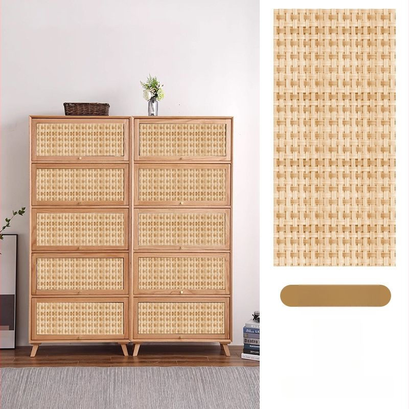 Rātas skapja durvju uzlīme, 3D vecmodīgs izskats, pašlīmējošs plēve stikla vitrīnai, 1 gab. (Pašlīmējošs, 3D vecmodīgs izskats, stikla vitrīnai, 1 gab.)