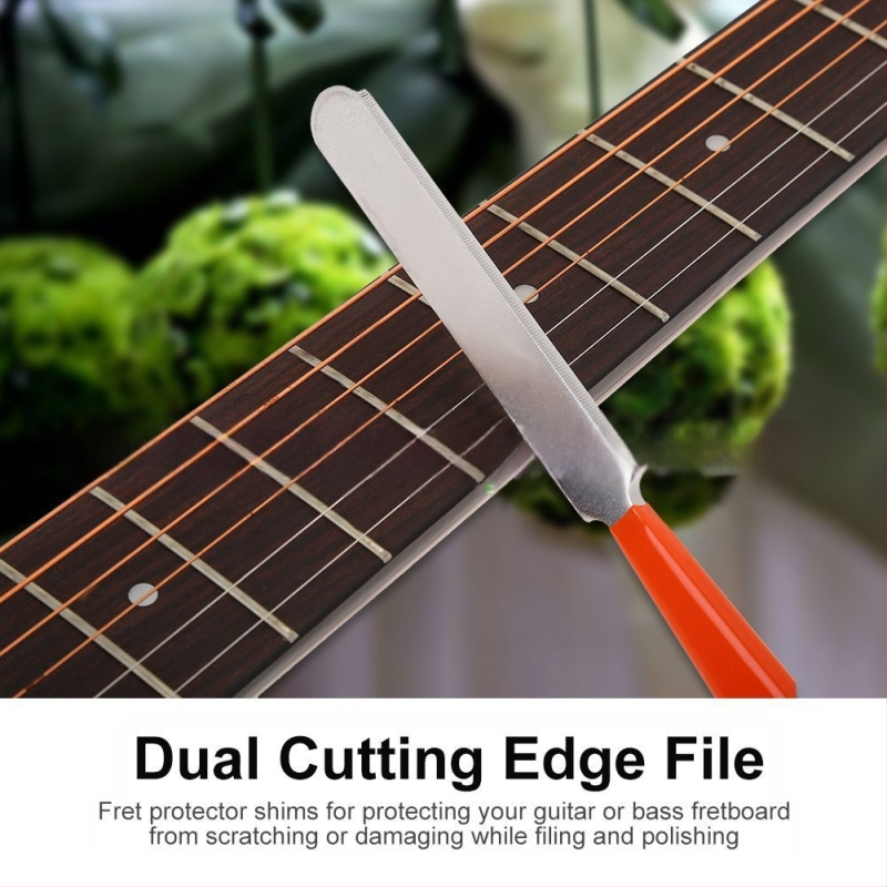 Riglă de reglaj a chitării din plastic: riglă pentru gât, riglă de înălțime a corzilor, riglă triunghiulară