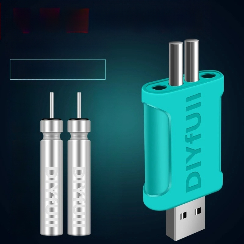 Danny Fu LIR425 Újratölthető Akkumulátor és Töltő Készlet Éjszakai Horgászathoz Világító Elektronikus Úszóval