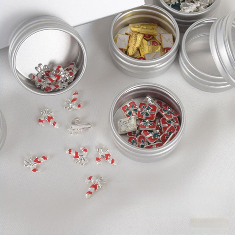 Κουτί αποθήκευσης κοσμημάτων — διαφανές κυκλικό σκληρό κουτί για διαμαντοκοσμήματα