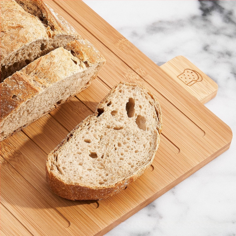 Ξύλινη σανίδα κοπής – Διπλής όψεως, μοντέρνος μινιμαλιστικός σχεδιασμός για ψωμί, λαχανικά, κρέας και φρούτα – μάρκα Hinoeng, λανσαρίστηκε το 2024