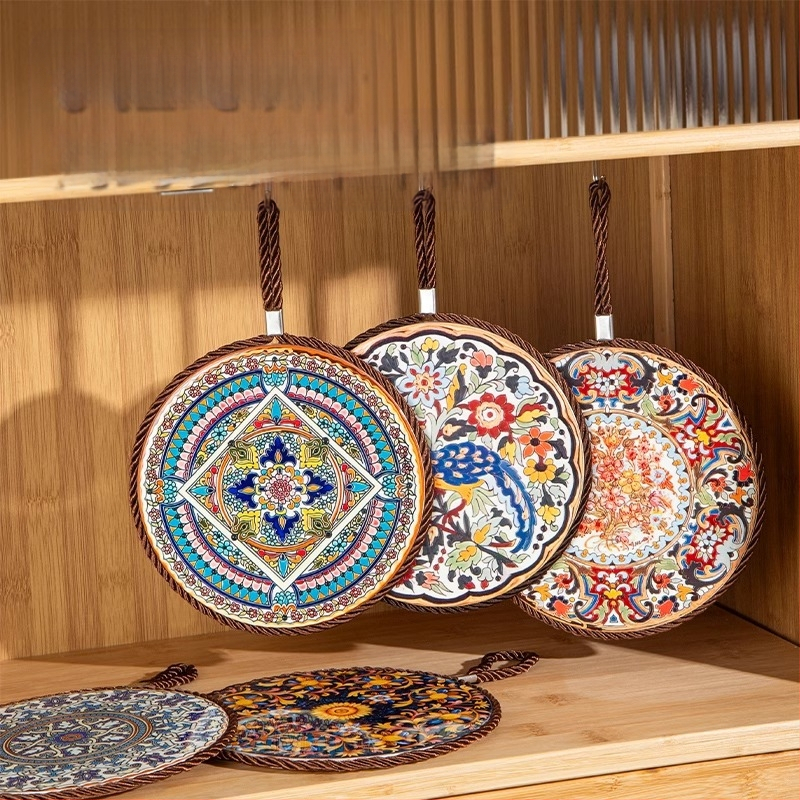 Siltumizolācijas paklāciņš katliem – gaišs luksusa stils, izlaidums 2024. gadā, paredzēts virtuves uzglabāšanai, organizācijas un putekļu aizsardzības aprīkojums