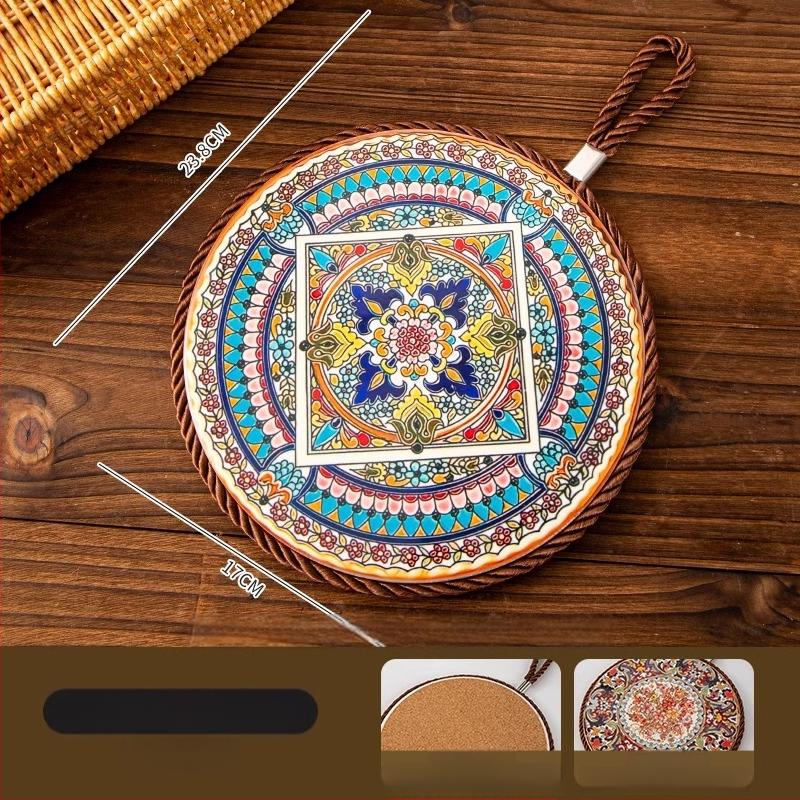 Siltumizolācijas paklāciņš katliem – gaišs luksusa stils, izlaidums 2024. gadā, paredzēts virtuves uzglabāšanai, organizācijas un putekļu aizsardzības aprīkojums