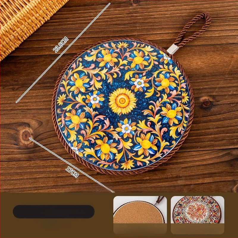 Siltumizolācijas paklāciņš katliem – gaišs luksusa stils, izlaidums 2024. gadā, paredzēts virtuves uzglabāšanai, organizācijas un putekļu aizsardzības aprīkojums