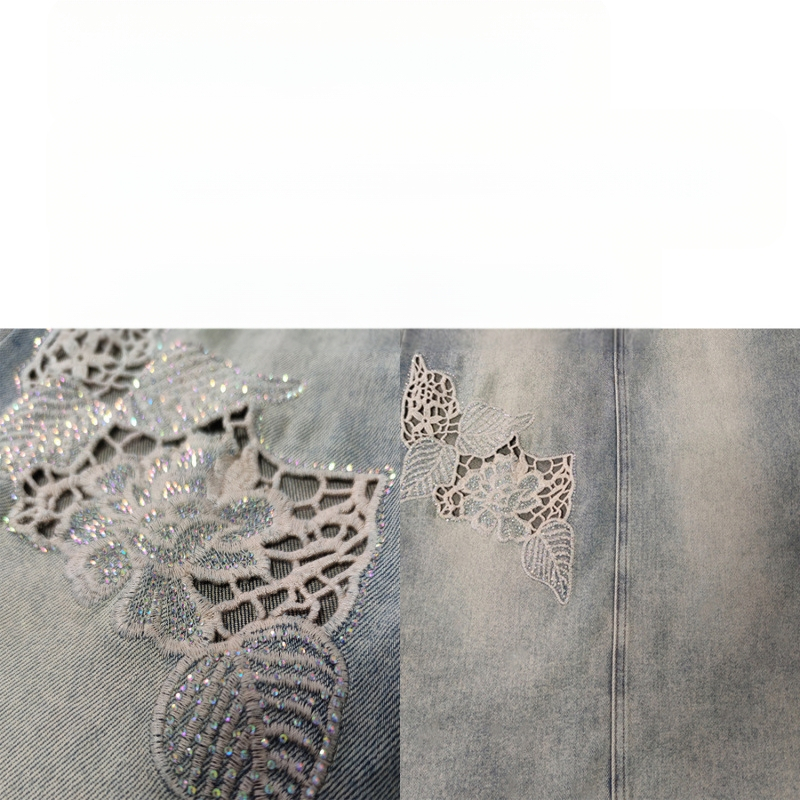 Τζιν μίντι φούστα, εφαρμοστή γραμμή, υψηλή ελαστικότητα, μίγμα τζίνι/βαμβάκι, καλοκαίρι 2024