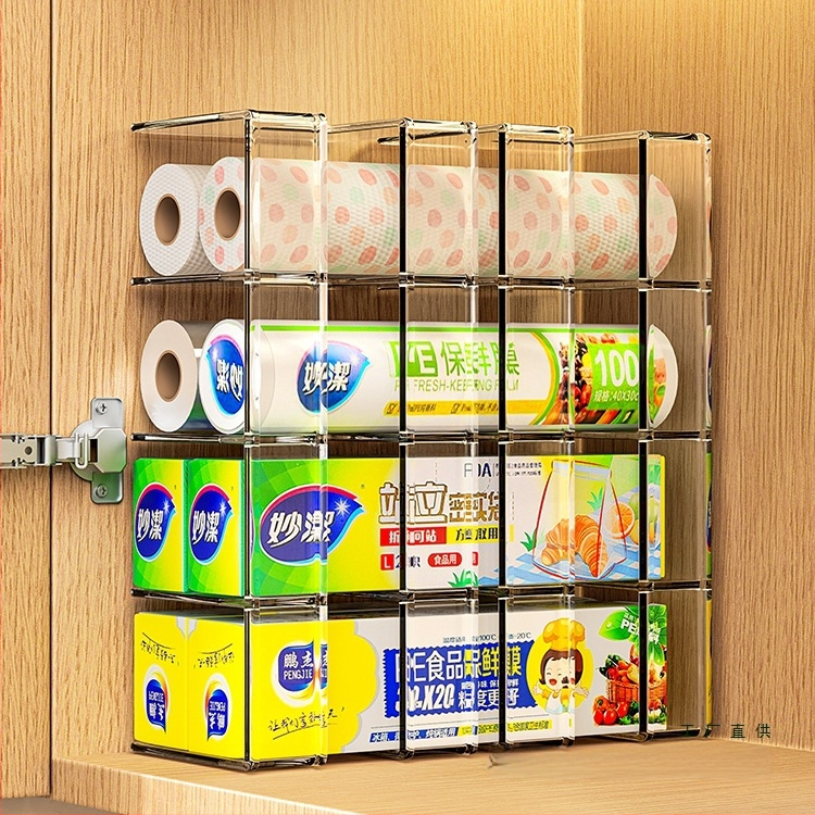 Plastikkilede hoiustuskast köögiks, sahtlitega ja kihilise köögikorraldaja — Materjal: siidist lill; Stiil: üldotstarbeline; Kategooria: muud organiseerimis- ja tolmukaitsevahendid; Import: Ei; Tootekood: F98965t9mthmmh