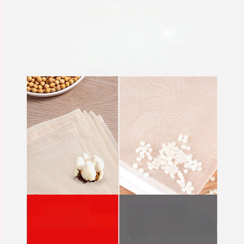 Labai plonas sulčių filtravimo maišelis su sidabro tinkleliu, atsparus karščiui, šiuolaikinis minimalistinis dizainas