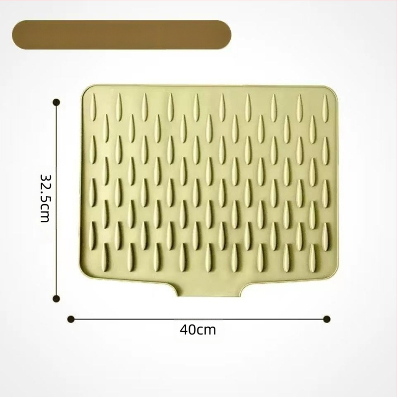 Virtuvės kilimėlis neslidus, atsparus karščiui silikoninis drenažo kilimėlis, storintas darbo paviršius