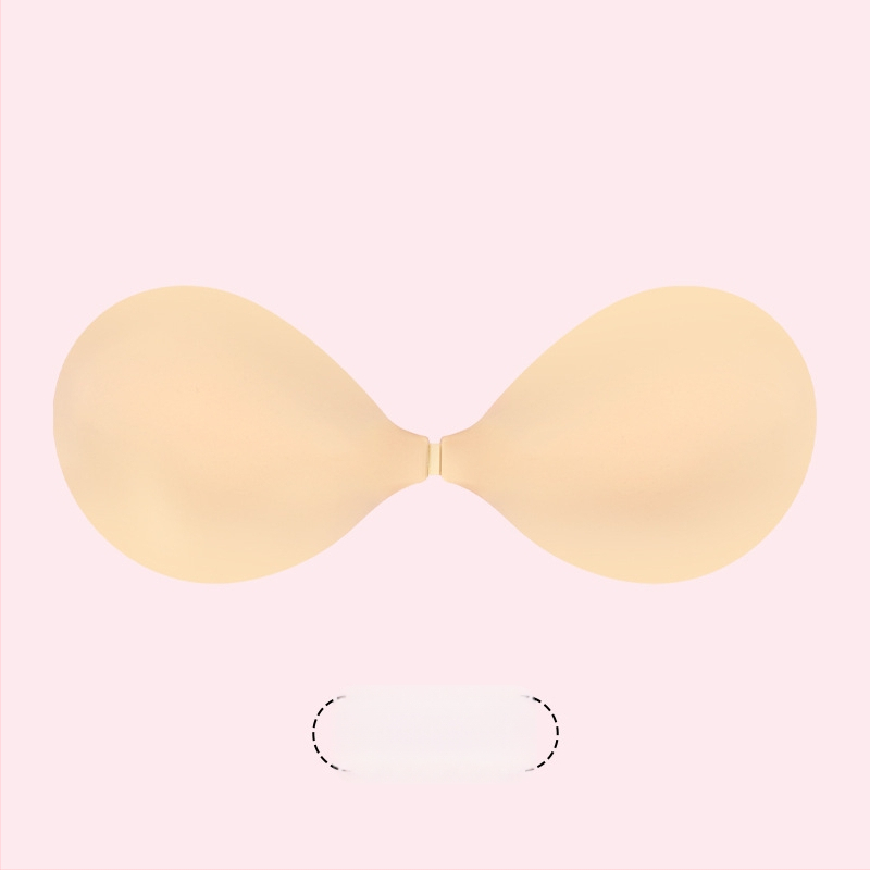 Σιλικόνη επένδυση στήθους push-up, λεπτή, γυαλιστερή επιφάνεια, στρογγυλό σχήμα θηλής, αόρατη και χωρίς ίχνη