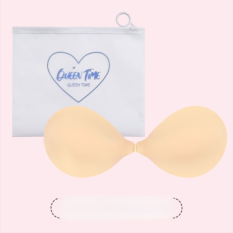 Σιλικόνη επένδυση στήθους push-up, λεπτή, γυαλιστερή επιφάνεια, στρογγυλό σχήμα θηλής, αόρατη και χωρίς ίχνη