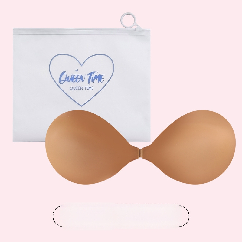 Σιλικόνη επένδυση στήθους push-up, λεπτή, γυαλιστερή επιφάνεια, στρογγυλό σχήμα θηλής, αόρατη και χωρίς ίχνη