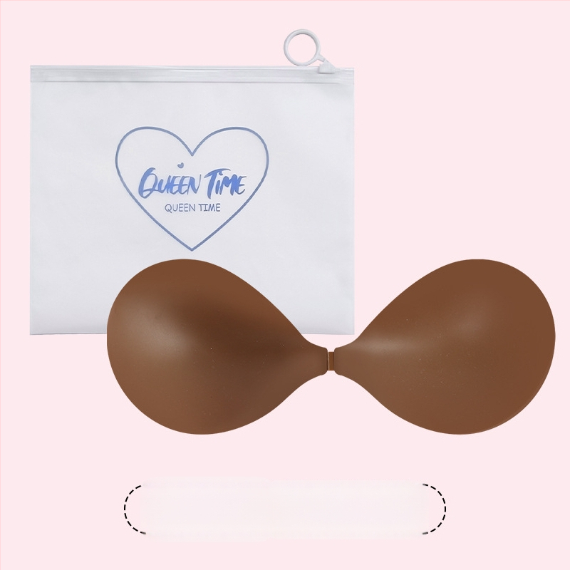 Σιλικόνη επένδυση στήθους push-up, λεπτή, γυαλιστερή επιφάνεια, στρογγυλό σχήμα θηλής, αόρατη και χωρίς ίχνη