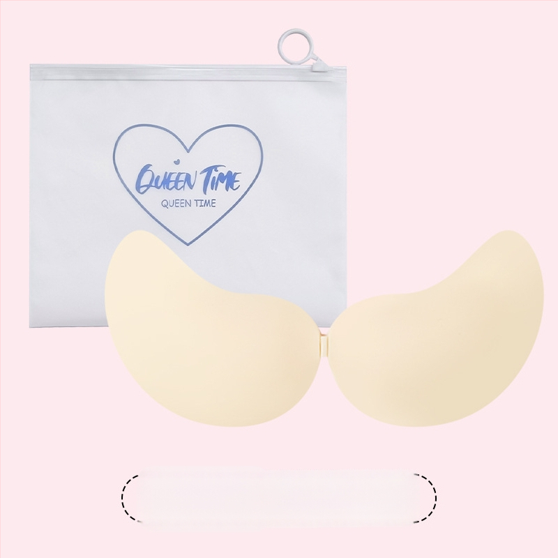 Σιλικόνη επένδυση στήθους push-up, λεπτή, γυαλιστερή επιφάνεια, στρογγυλό σχήμα θηλής, αόρατη και χωρίς ίχνη