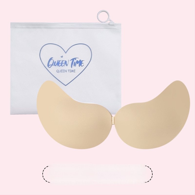 Σιλικόνη επένδυση στήθους push-up, λεπτή, γυαλιστερή επιφάνεια, στρογγυλό σχήμα θηλής, αόρατη και χωρίς ίχνη