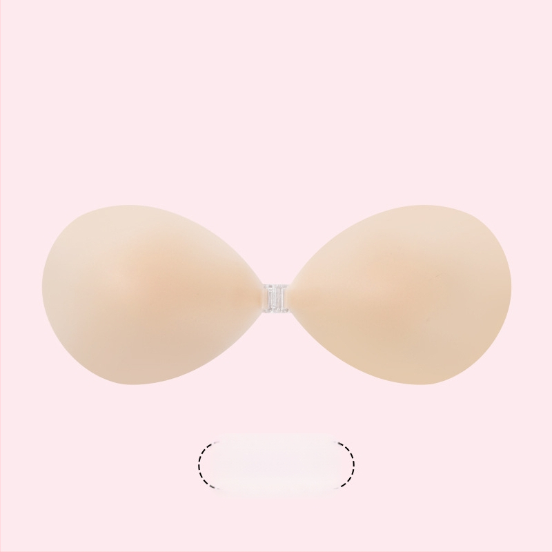 Σιλικόνη επένδυση στήθους push-up, λεπτή, γυαλιστερή επιφάνεια, στρογγυλό σχήμα θηλής, αόρατη και χωρίς ίχνη