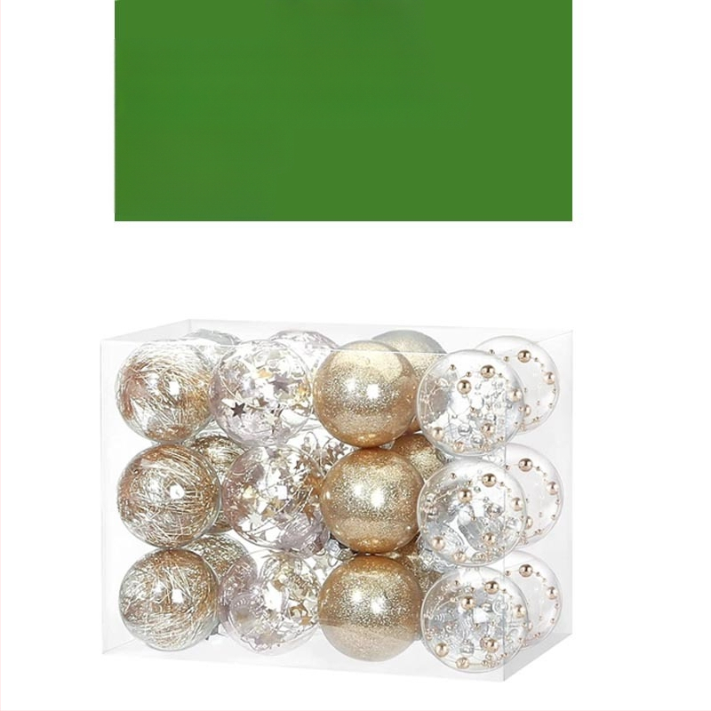 Διαφαντικό πλαστικό χριστουγεννιάτικο κρεμαστό σφαίρα διακόσμησης - χειροποίητο, μοντέρνο μινιμαλιστικό στυλ, ιδανικό δώρο για πάρτι και γιορτές (Χριστούγεννα, Ημέρα του Αγίου Βαλεντίνου)