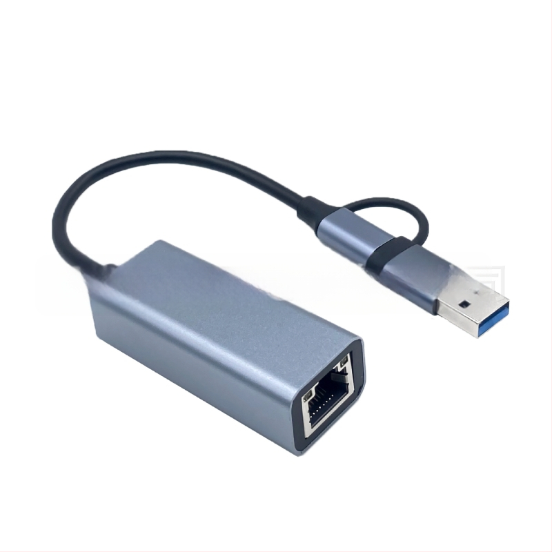 Αντάπτορας Gigabit Ethernet USB-C/USB 3.0 προς RJ-45 – χωρίς οδηγούς, 10/100/1000 Mbps