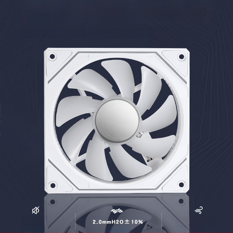 Ανεμιστήρας ψύξης CPU, 4-Pin PWM, υδραυλικό ρουλεμάν, αθόρυβος, 600-1800 RPM, μοντέλο 12025