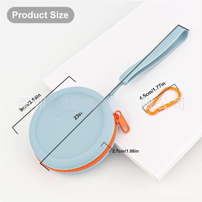 Szilikonból készült kutyás táska: eledel, terápia, séták és utazások; hordozható edzés táska, QY márka