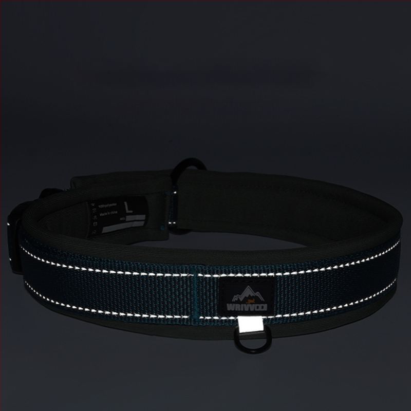 WU ρυθμιζόμενο κολάρο σκύλου από κράμα νάιλον-τιτάνιο