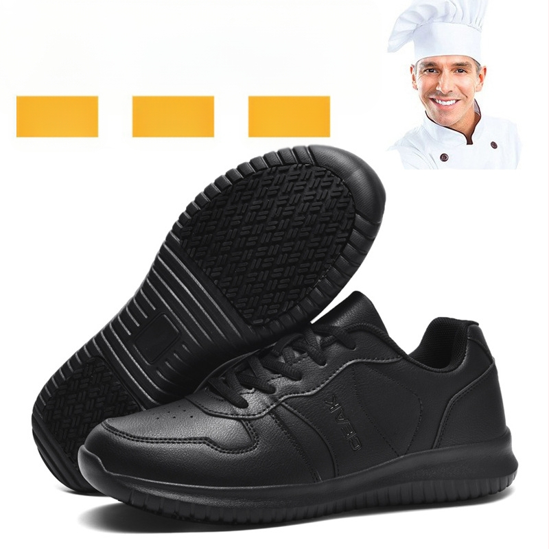 Работни обувки за ресторантска кухня за готвачи, EVA материал, противохлъзгави, водоустойчиви, маслоустойчиви, дишащи