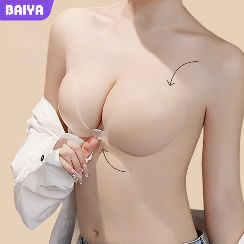 Καλύμματα Θηλών Σιλικόνης - Ανυψωτικά, Αόρατα, Χωρίς Ραφές, Παχύτερο, Κυκλικό Σχήμα