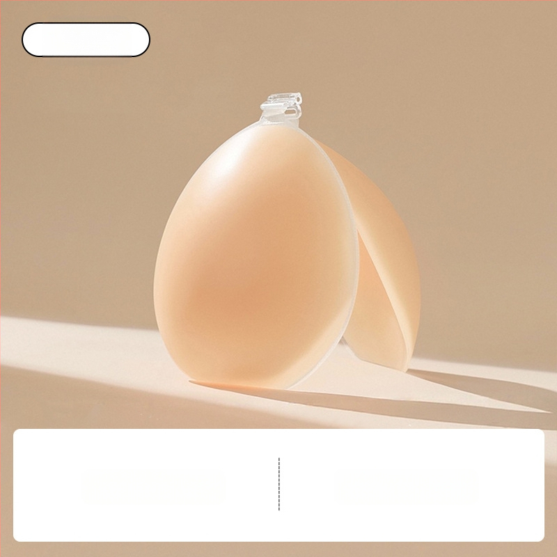 Καλύμματα Θηλών Σιλικόνης - Ανυψωτικά, Αόρατα, Χωρίς Ραφές, Παχύτερο, Κυκλικό Σχήμα