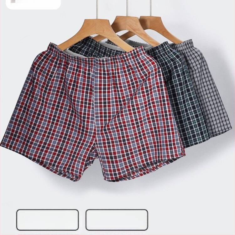 Ανδρικά μποξέρ σορτς από βαμβάκι, χαλαρή εφαρμογή, μεσαία μέση и επένδυση στην περιοχή καβάλ πάνω από 95% βαμβάκι, για άνοιξη