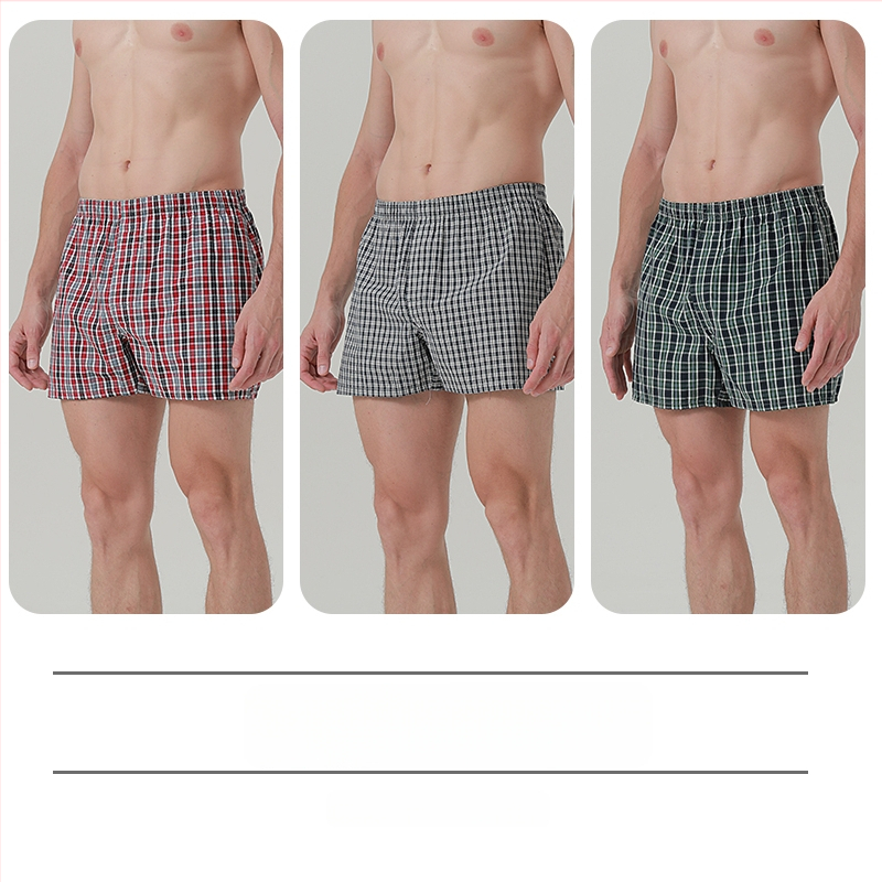 Ανδρικά μποξέρ σορτς από βαμβάκι, χαλαρή εφαρμογή, μεσαία μέση и επένδυση στην περιοχή καβάλ πάνω από 95% βαμβάκι, για άνοιξη
