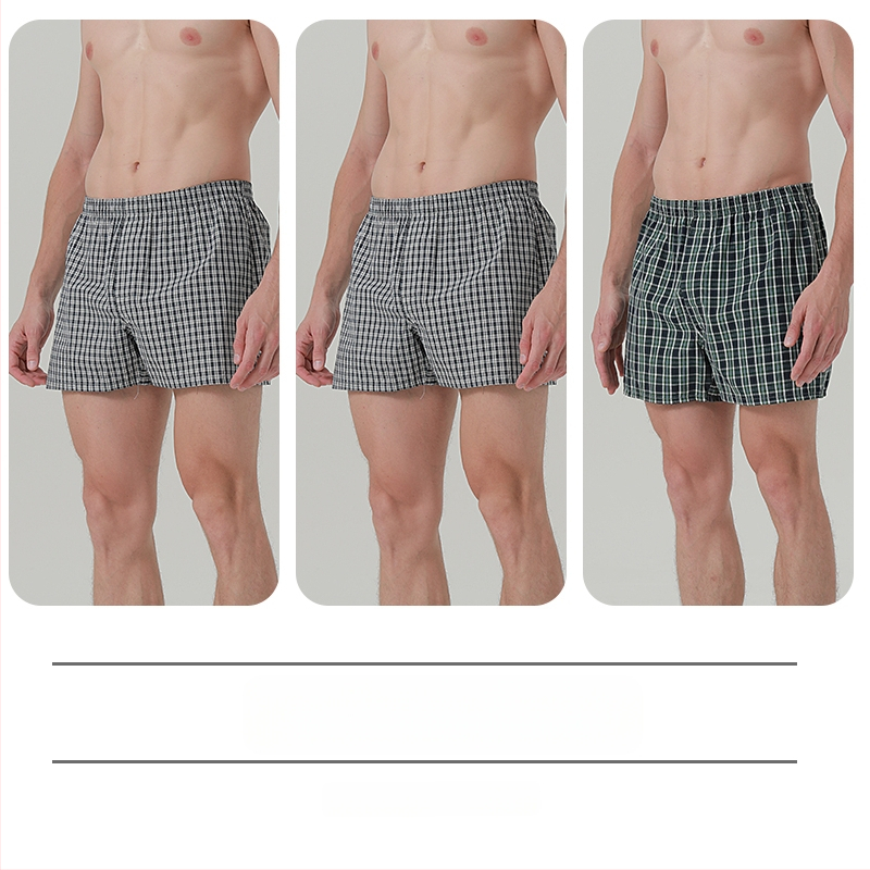 Ανδρικά μποξέρ σορτς από βαμβάκι, χαλαρή εφαρμογή, μεσαία μέση и επένδυση στην περιοχή καβάλ πάνω από 95% βαμβάκι, για άνοιξη