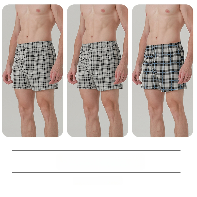 Ανδρικά μποξέρ σορτς από βαμβάκι, χαλαρή εφαρμογή, μεσαία μέση и επένδυση στην περιοχή καβάλ πάνω από 95% βαμβάκι, για άνοιξη
