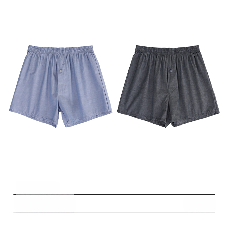 Ανδρικά μποξέρ σορτς από βαμβάκι, χαλαρή εφαρμογή, μεσαία μέση и επένδυση στην περιοχή καβάλ πάνω από 95% βαμβάκι, για άνοιξη