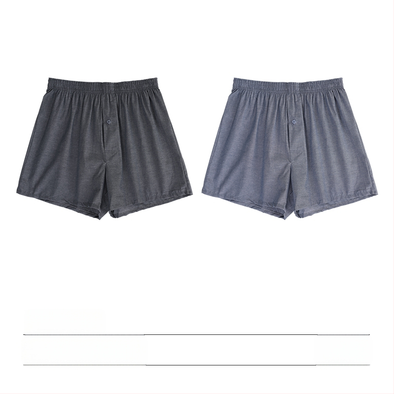 Ανδρικά μποξέρ σορτς από βαμβάκι, χαλαρή εφαρμογή, μεσαία μέση и επένδυση στην περιοχή καβάλ πάνω από 95% βαμβάκι, για άνοιξη