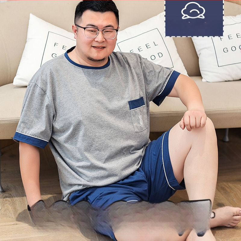 Pižama iš 100% medvilnės, ultra plona, su apvaliu kaklo iškirpte, vasaros namų drabužiai