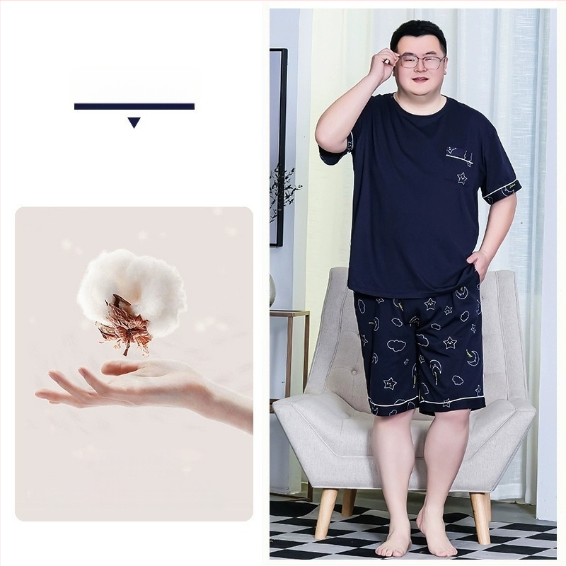 Pižama iš 100% medvilnės, ultra plona, su apvaliu kaklo iškirpte, vasaros namų drabužiai