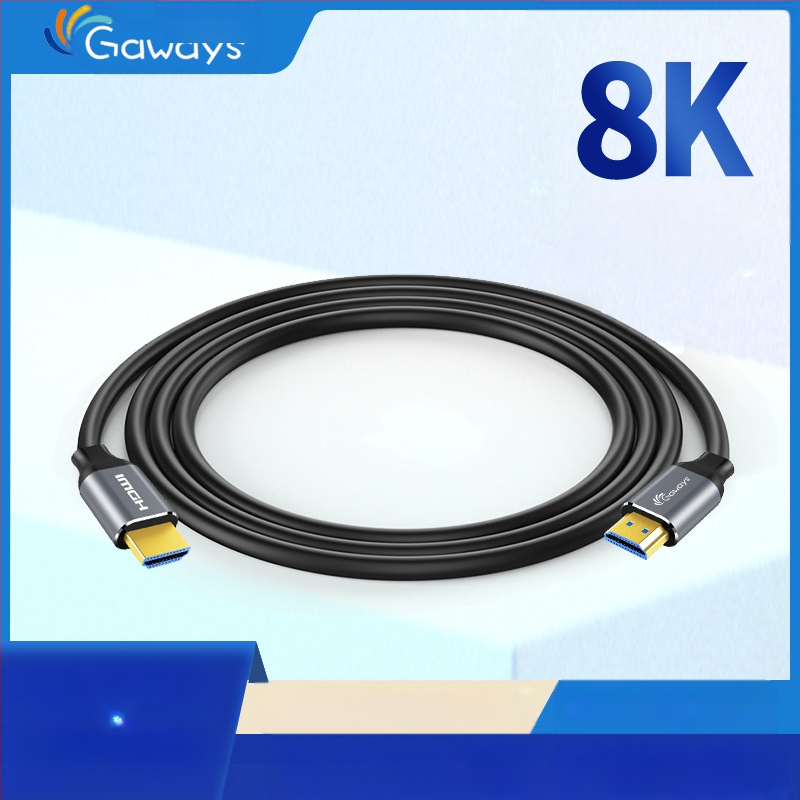 HDMI καλώδιο 2.1, χαλκός αγωγός, PVC έγχυση-διαμορφωμένο, μήκος 1.5–50 m