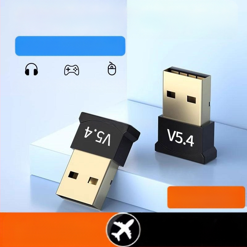 Bluetooth USB δέκτης για ακουστικά, ποντίκι και ήχο — χωρίς οδηγούς; Bluetooth 5.0/5.1/5.3, εμβέλεια έως 20 μ; Huawei τσιπ