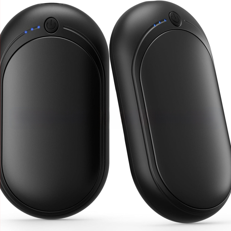 Rankų šildytuvas – padalintas dizainas, 2-in-1 įkrovimas, AOY-712, ličio baterija, elektrinis šildymas