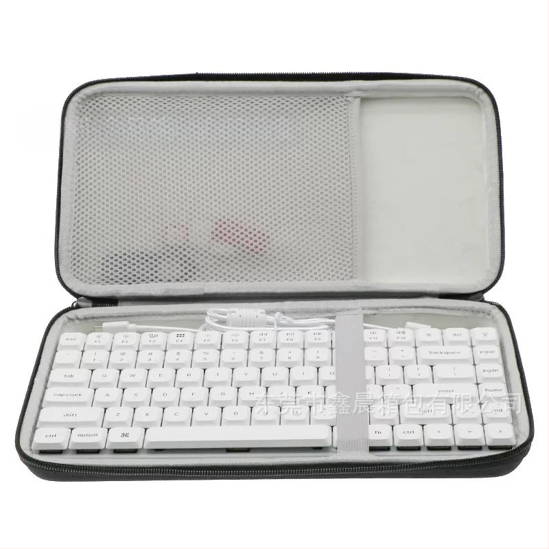 Keychron K3 Pro mechaninei klaviatūrai kieta apsauginė dėžė, EVA medžiaga, karšto presavimo technologija, apkrova 1 kg, modelis 2025512