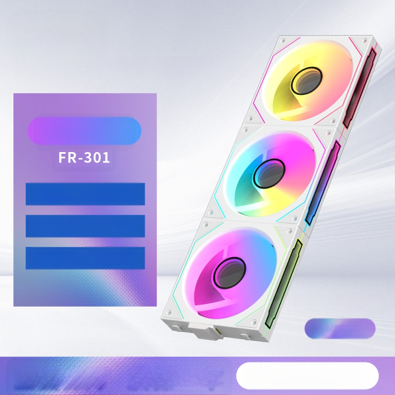 Ανεμιστήρας κιβωτίου PC με ARGB φωτισμό (5V 3-pin), υδραυλικό ρουλεμάν, 1800 RPM, θόρυβος 30 dB, ABS περίβλημα